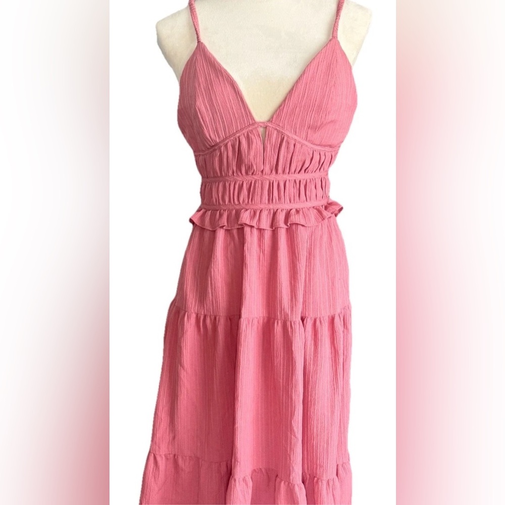En Saison Pink Maxi Dress
